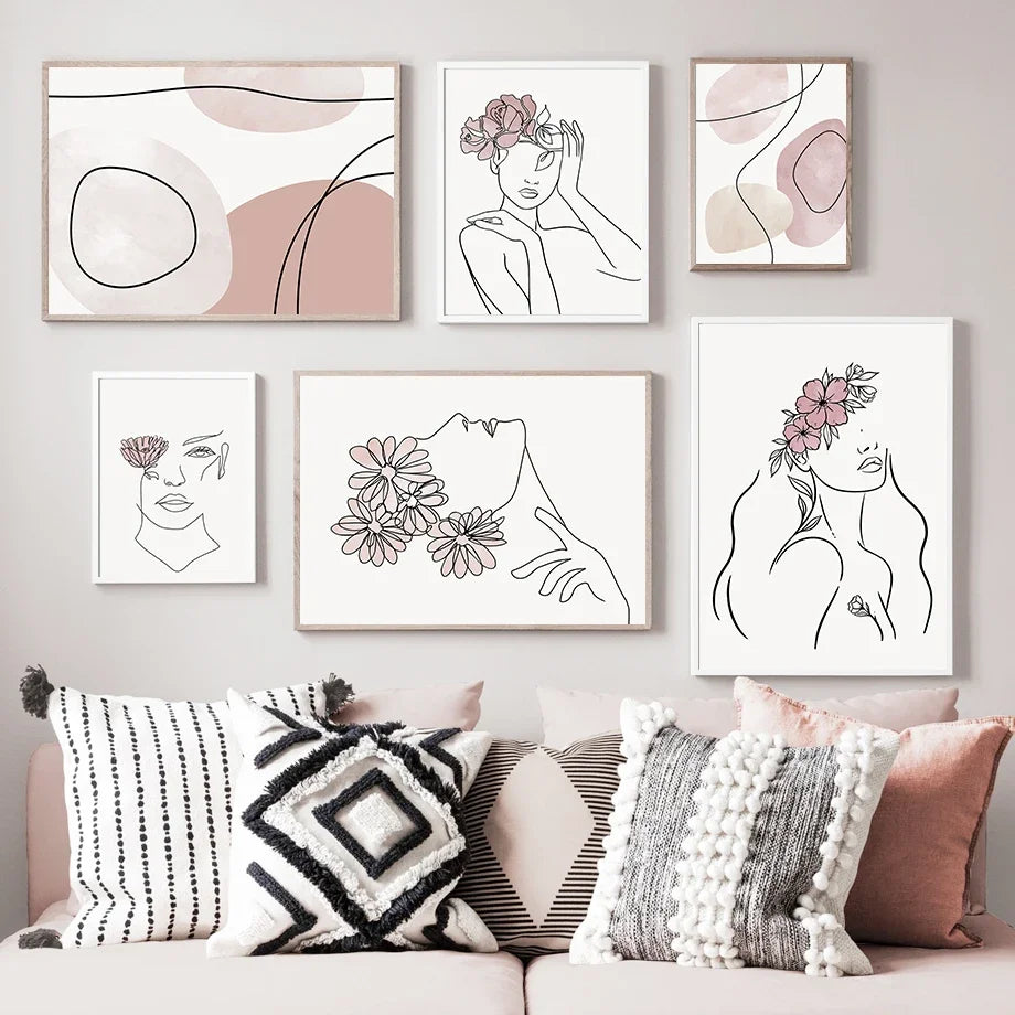 Geometric Abstract Wall Art