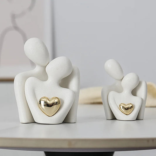 Couple Hug Art Decoration