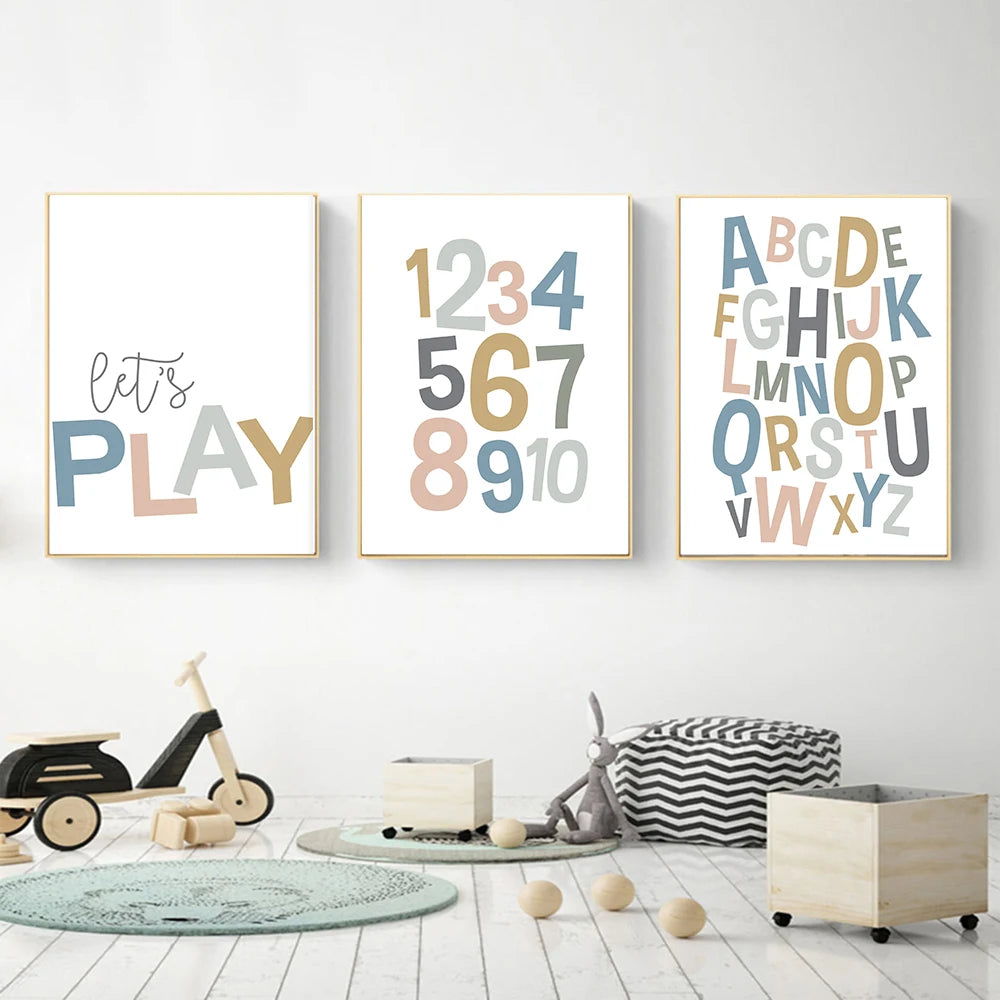 Nursery Kids Wall Art