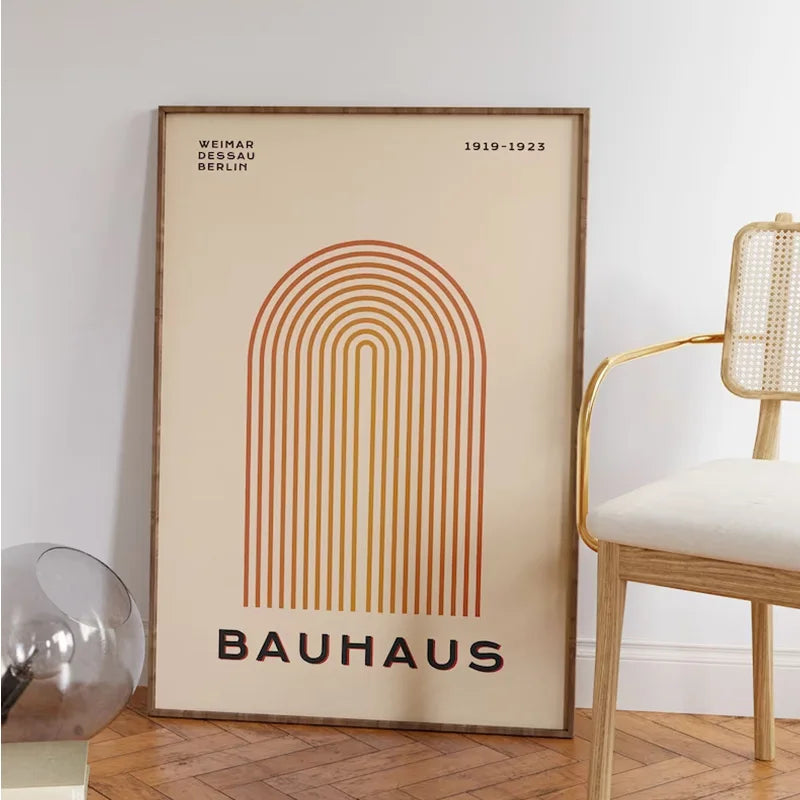 Bauhaus Vintage Canvas