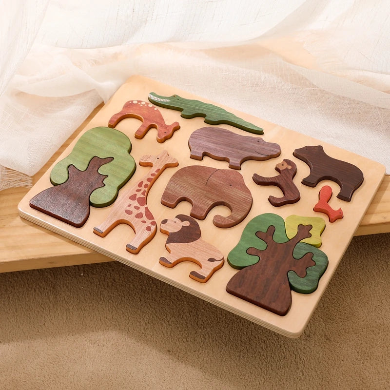 Animals Wooden Puzzle