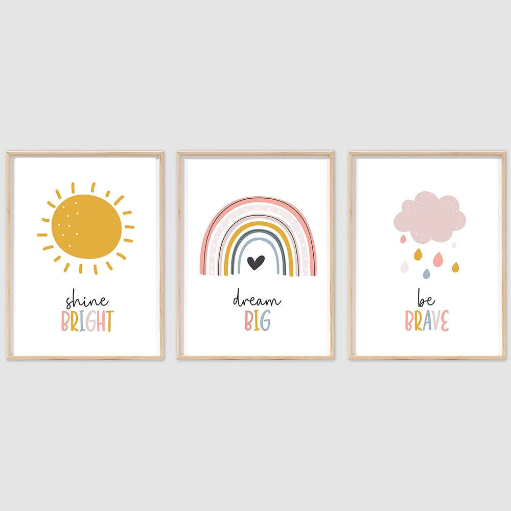 Nursery  Girls Room Wall Art