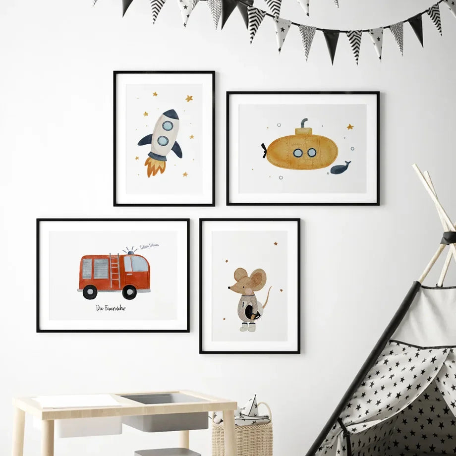 Wall Pictures Kids Room Decor