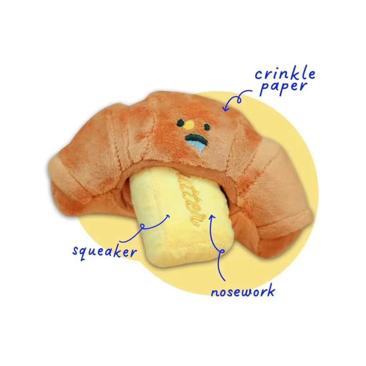 Pet Toys Croissant