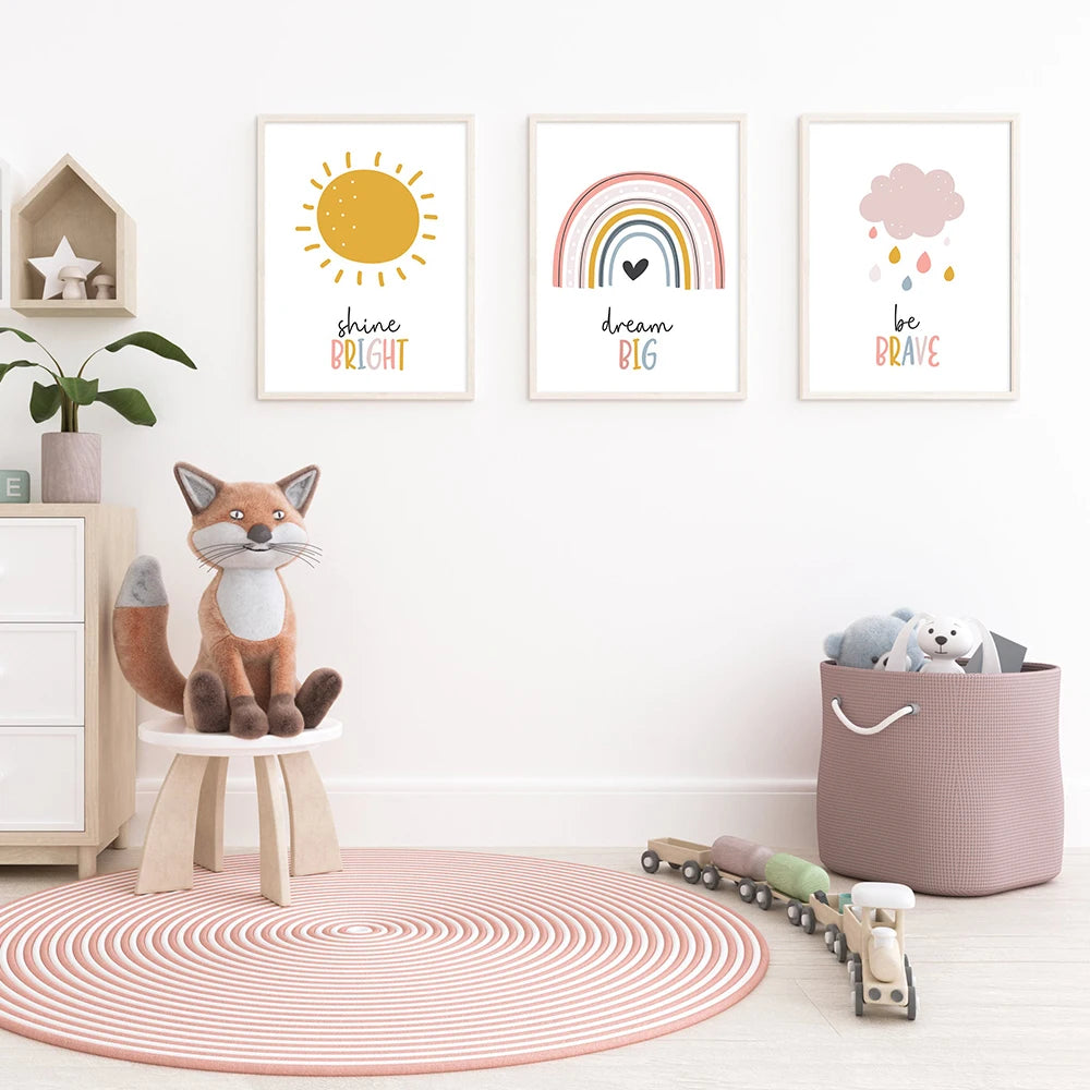 Nursery  Girls Room Wall Art