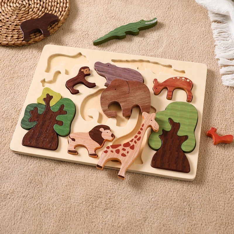 Animals Wooden Puzzle