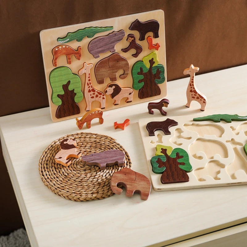 Animals Wooden Puzzle