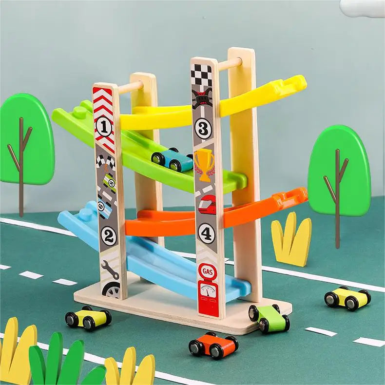 Wooden Racing Ramp