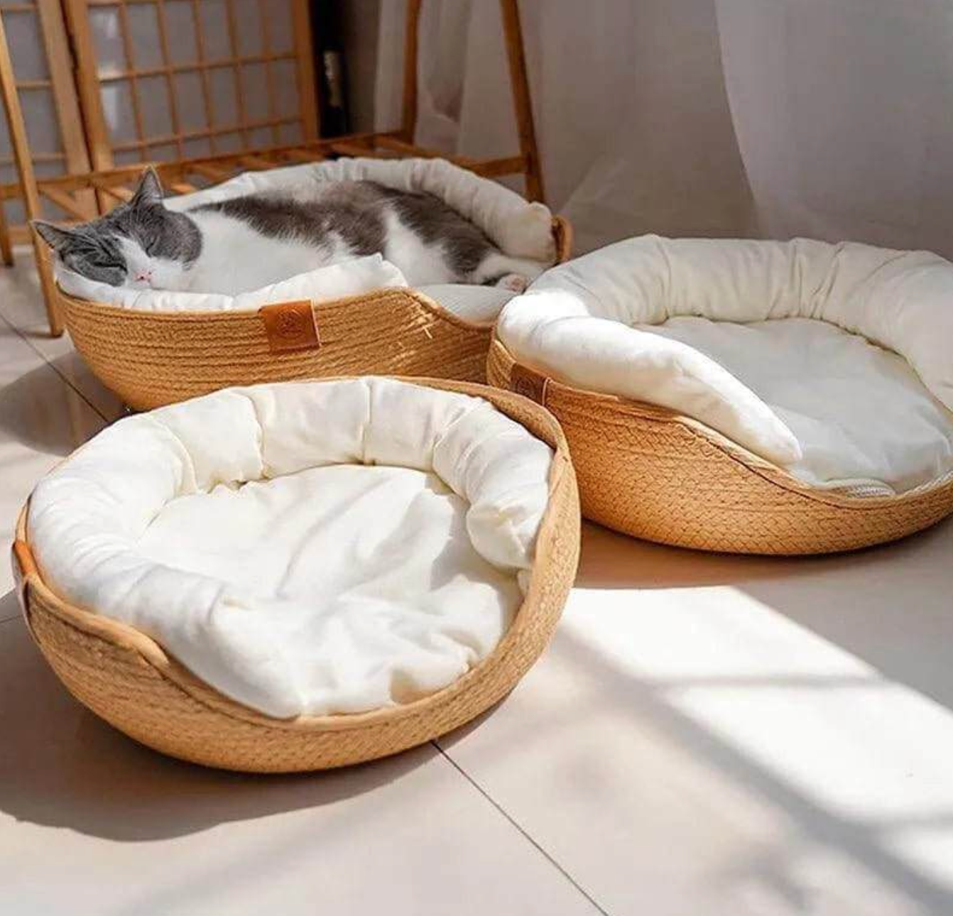 Cat Sleeping Basket